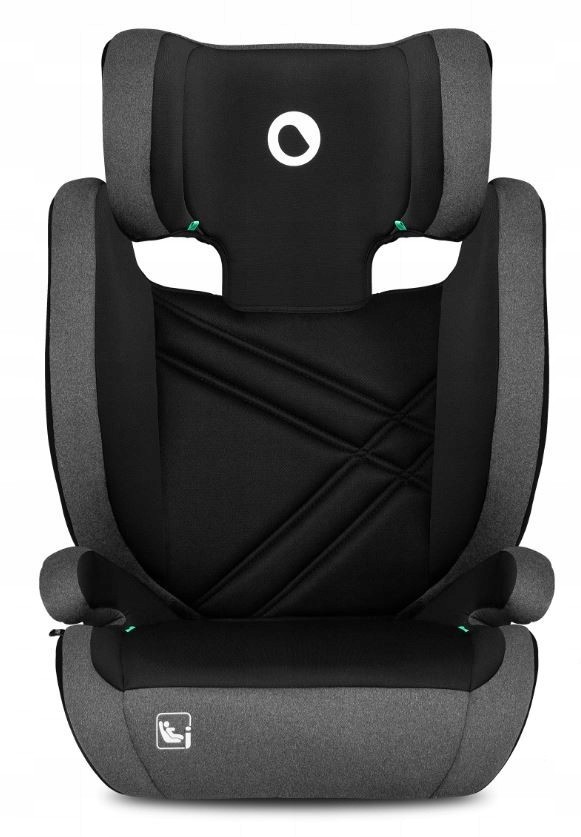 Autosedačka Lionelo s ISOFIXOM HUGO i-size 100-150 cm 2023 čierno-sivá